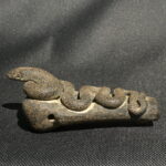 Pre Columbian Inca Ceramic Whistle Serpent Ceremonial Artifact