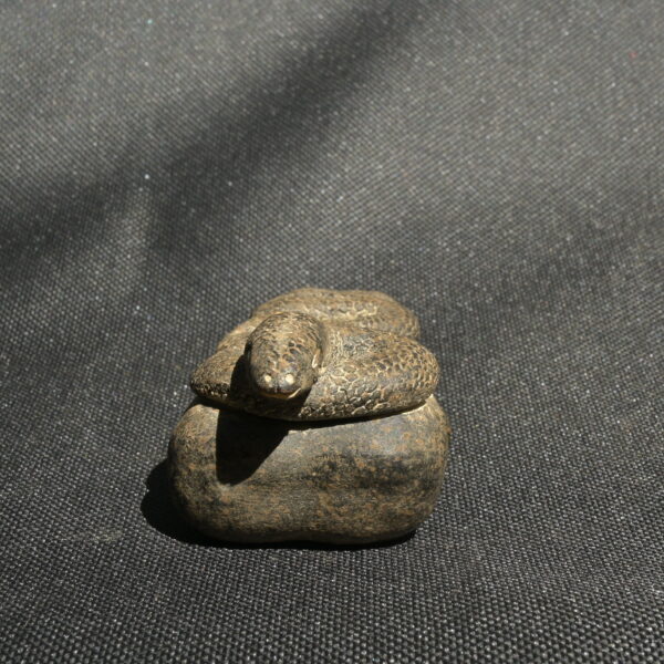 Pre Columbian Inca Ceramic Whistle Serpent Ceremonial Artifact - Imagen 6