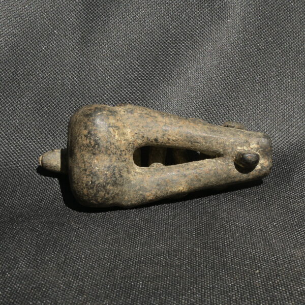 Pre Columbian Inca Ceramic Whistle Serpent Ceremonial Artifact - Imagen 9