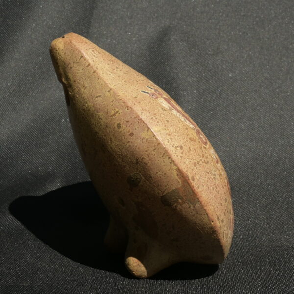 Pre Columbian Paracas Ceramic Ocarina Ritual Artifact Collectible - Imagen 5