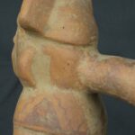 Pre Columbian Moche Ceramic Noblewoman Vessel Ancient Artifact - Imagen 17