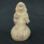 Pre Columbian Moche Ceramic Warrior Vessel Ceremonial Artifact Peru - Imagen 7