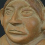 Pre Columbian Moche Ceramic Bottle Ritual Artifact Collectible Piece - Imagen 12
