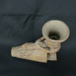 Pre Columbian Moche Ceramic Bottle Ritual Artifact Collectible Peru - Imagen 9