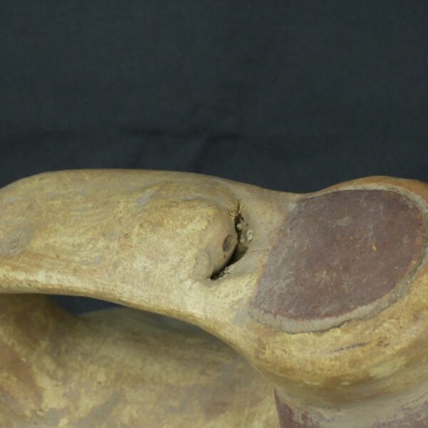 Pre Columbian Moche Ceramic Whistle Ritual Artifact Collectible - Imagen 16