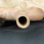 Pre Columbian Moche Ceramic Bottle Ritual Artifact Peru Collectible - Imagen 18