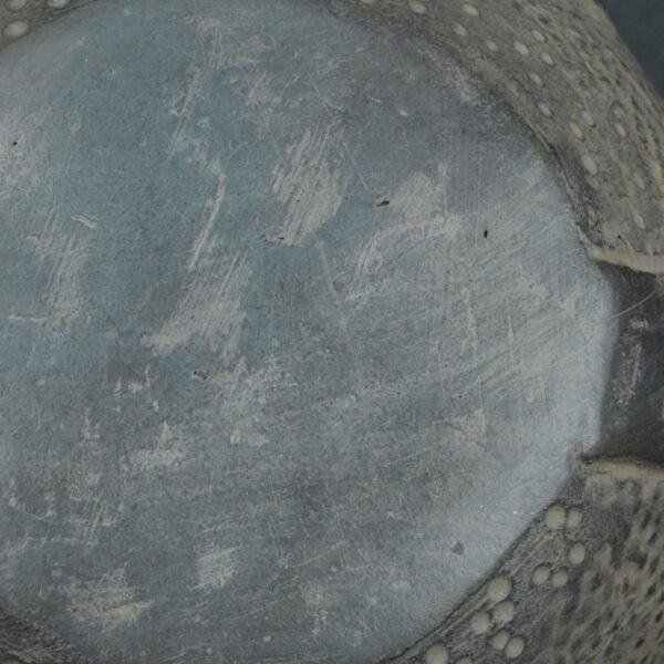 Pre Columbian Moche Black Ceramic Bottle Ritual Artifact Peru - Imagen 11