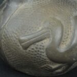 Pre Columbian Moche Black Ceramic Bottle Ritual Artifact Peru - Imagen 12
