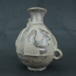 Pre Columbian Moche Ceramic Vessel Ritual Artifact Collectible - Imagen 2