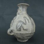 Pre Columbian Moche Ceramic Vessel Ritual Artifact Collectible - Imagen 8