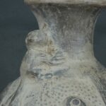 Pre Columbian Moche Ceramic Vessel Ritual Artifact Collectible - Imagen 12