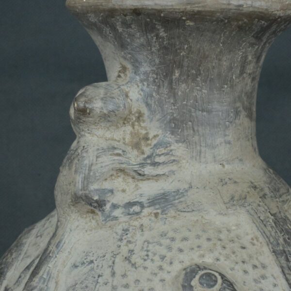 Pre Columbian Moche Ceramic Vessel Ritual Artifact Collectible - Imagen 12