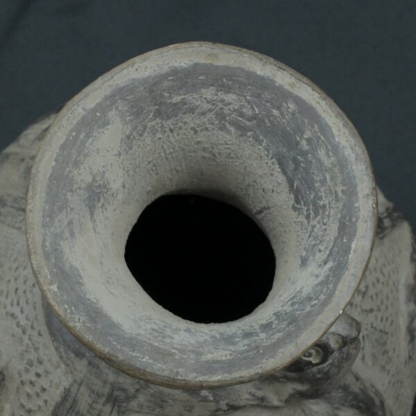 Pre Columbian Moche Ceramic Vessel Ritual Artifact Collectible - Imagen 16