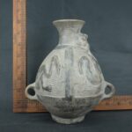 Pre Columbian Moche Ceramic Vessel Ritual Artifact Collectible - Imagen 17
