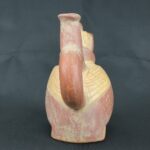 Pre Columbian Moche Ceramic Bird Vessel Ceremonial Artifact Peru - Imagen 4
