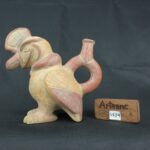 Pre Columbian Moche Ceramic Bird Vessel Ceremonial Artifact Peru - Imagen 18