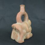 Pre Columbian Moche Ceramic Erotic Vessel Ritual Artifact Collector Piece - Imagen 4