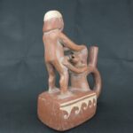 Pre Columbian Moche Ceramic Erotic Bottle Ritual Artifact - Imagen 8