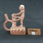 Pre Columbian Moche Ceramic Erotic Bottle Ritual Artifact - Imagen 17