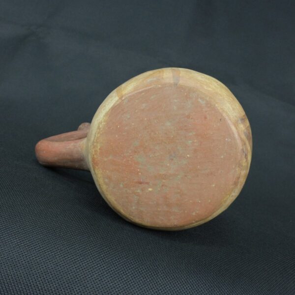 Pre Columbian Moche Ceramic Bottle Ritual Artifact Peru Collectible - Imagen 10