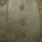 Pre Columbian Moche Ceramic Vessel Ritual Artifact with Monkey Design - Imagen 14