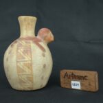 Pre Columbian Moche Ceramic Vessel Ritual Artifact with Monkey Design - Imagen 19