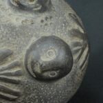 Pre Columbian Chimu Black Ceramic Ritual Vessel Ancient Artifact - Imagen 14