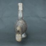 Pre Columbian Moche Ceramic Fish Vessel Ritual Artifact Peru - Imagen 3