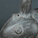 Pre Columbian Moche Ceramic Fish Vessel Ritual Artifact Peru - Imagen 14