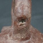 Pre Columbian Moche Ceramic Bottle Frog Ritual Artifact Peru - Imagen 16