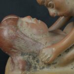 Pre Columbian Moche Ceramic Erotic Bottle Ritual Artifact Peru Collectible - Imagen 12