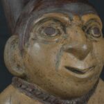 Pre Columbian Moche Ceramic Vessel Ancient Ritual Artifact Peru - Imagen 12
