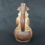 Pre Columbian Moche Ceramic Vessel Ritual Artifact Peru Collectible - Imagen 4