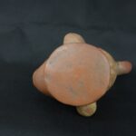 Pre Columbian Moche Ceramic Head Bottle Ritual Artifact Peru Collectible - Imagen 10