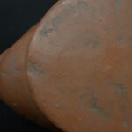 Pre Columbian Moche Ceramic Head Bottle Ritual Artifact Peru Collectible - Imagen 11