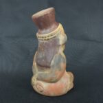Pre Columbian Moche Ceramic Prisoner Vessel Ritual Artifact Peru - Imagen 6