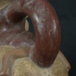 Pre Columbian Moche Ceramic Bottle Ritual Artifact Peru Collectible - Imagen 17