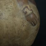 Pre Columbian Moche Ceramic Bottle Ritual Artifact Peru Collectible - Imagen 19
