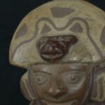 Pre Columbian Moche Ceramic Bottle Ritual Artifact Peru Collectible - Imagen 21