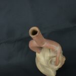 Pre Columbian Moche Ceramic Bottle Ritual Artifact Peru Collectible - Imagen 9