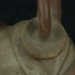 Pre Columbian Moche Ceramic Bottle Ritual Artifact Peru Collectible - Imagen 13