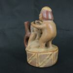 Pre Columbian Moche Pottery Vessel Ancient Andean Artifact - Imagen 6
