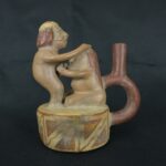 Pre Columbian Moche Pottery Vessel Ancient Andean Artifact - Imagen 9