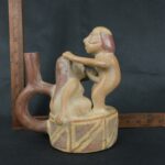 Pre Columbian Moche Pottery Vessel Ancient Andean Artifact - Imagen 20