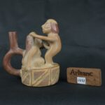 Pre Columbian Moche Pottery Vessel Ancient Andean Artifact - Imagen 21