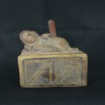 Pre Columbian Moche Pottery Vessel Ritual Artifact Peru Collectible - Imagen 8
