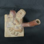 Pre Columbian Moche Pottery Vessel Ritual Artifact Peru Collectible - Imagen 10