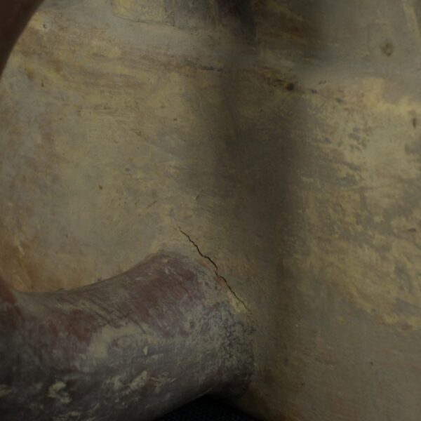 Pre Columbian Moche Pottery Vessel Ritual Artifact Peru Collectible - Imagen 16
