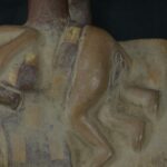 Pre Columbian Moche Pottery Vessel Ritual Artifact Peru Collectible - Imagen 19