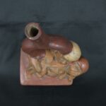 Pre Columbian Moche Pottery Vessel Ceremonial Artifact Collector Piece - Imagen 9